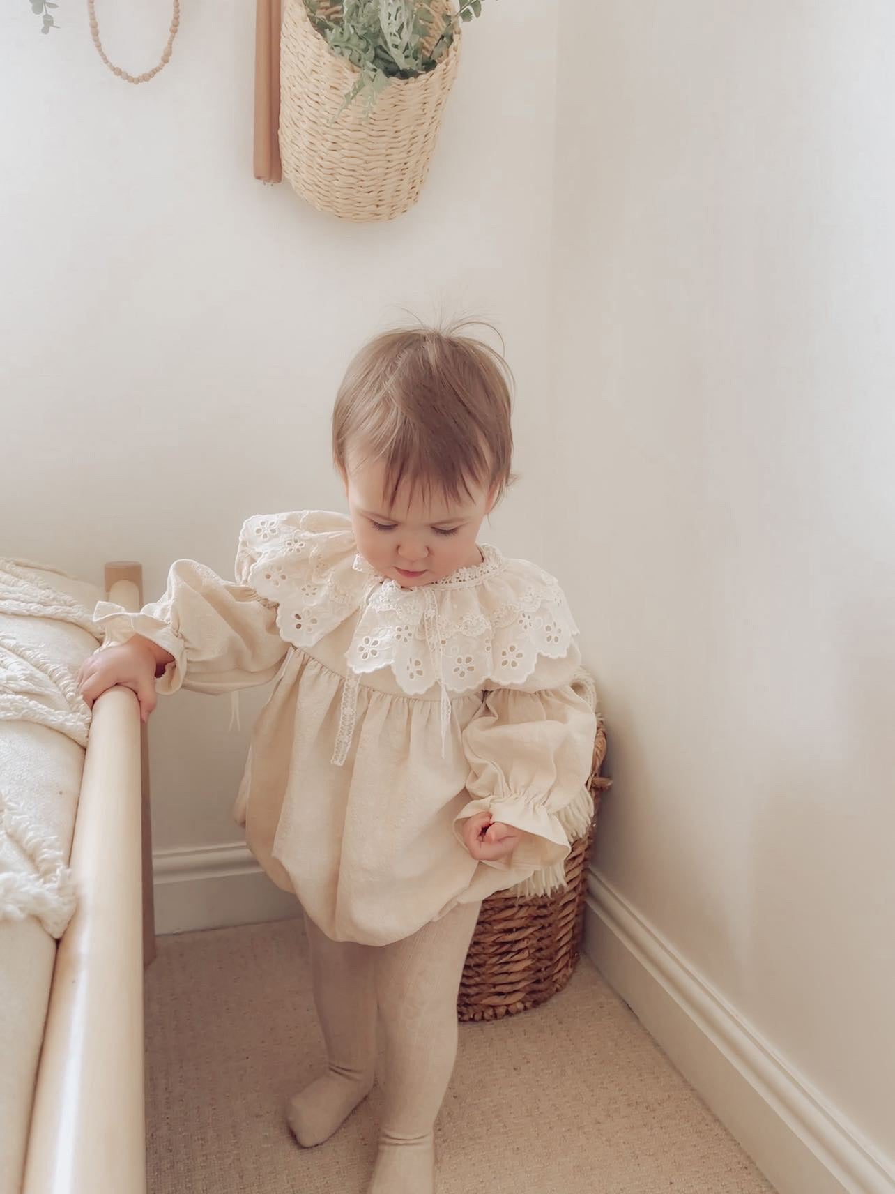 DAHLIA BOUTIQUE RIBBON ROMPER - Vintage Blossom