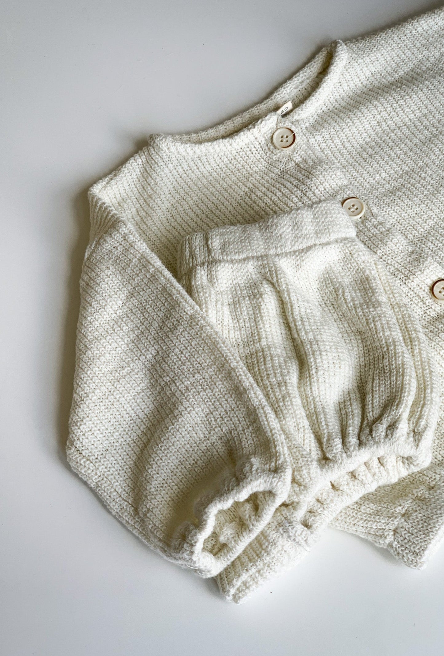 FLORRIE FINE KNIT BLOOMER AND CARDIGAN SET - 3 Colours - Vintage Blossom