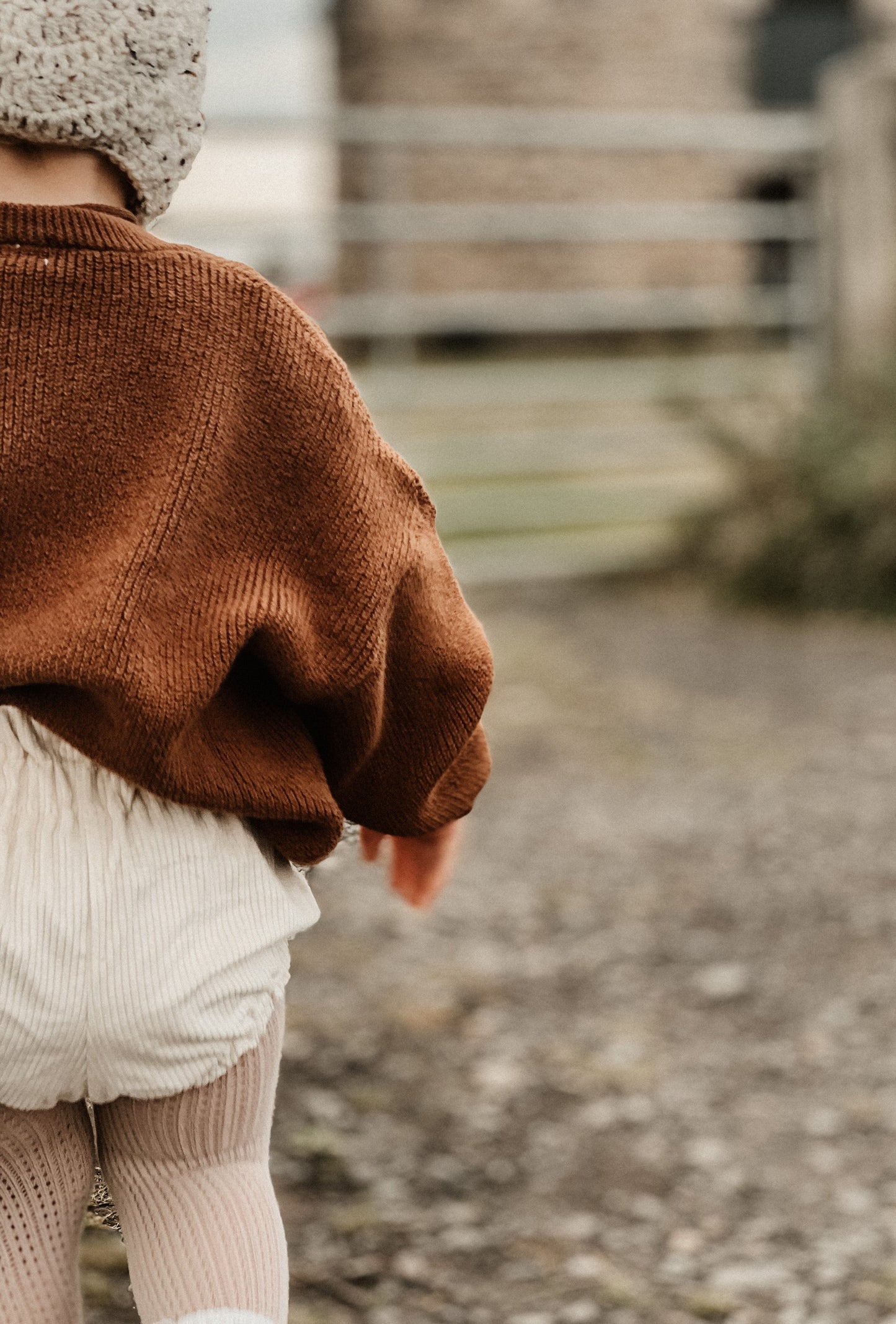 KNIT POCKET JUMPER IN RUSSET - Vintage Blossom