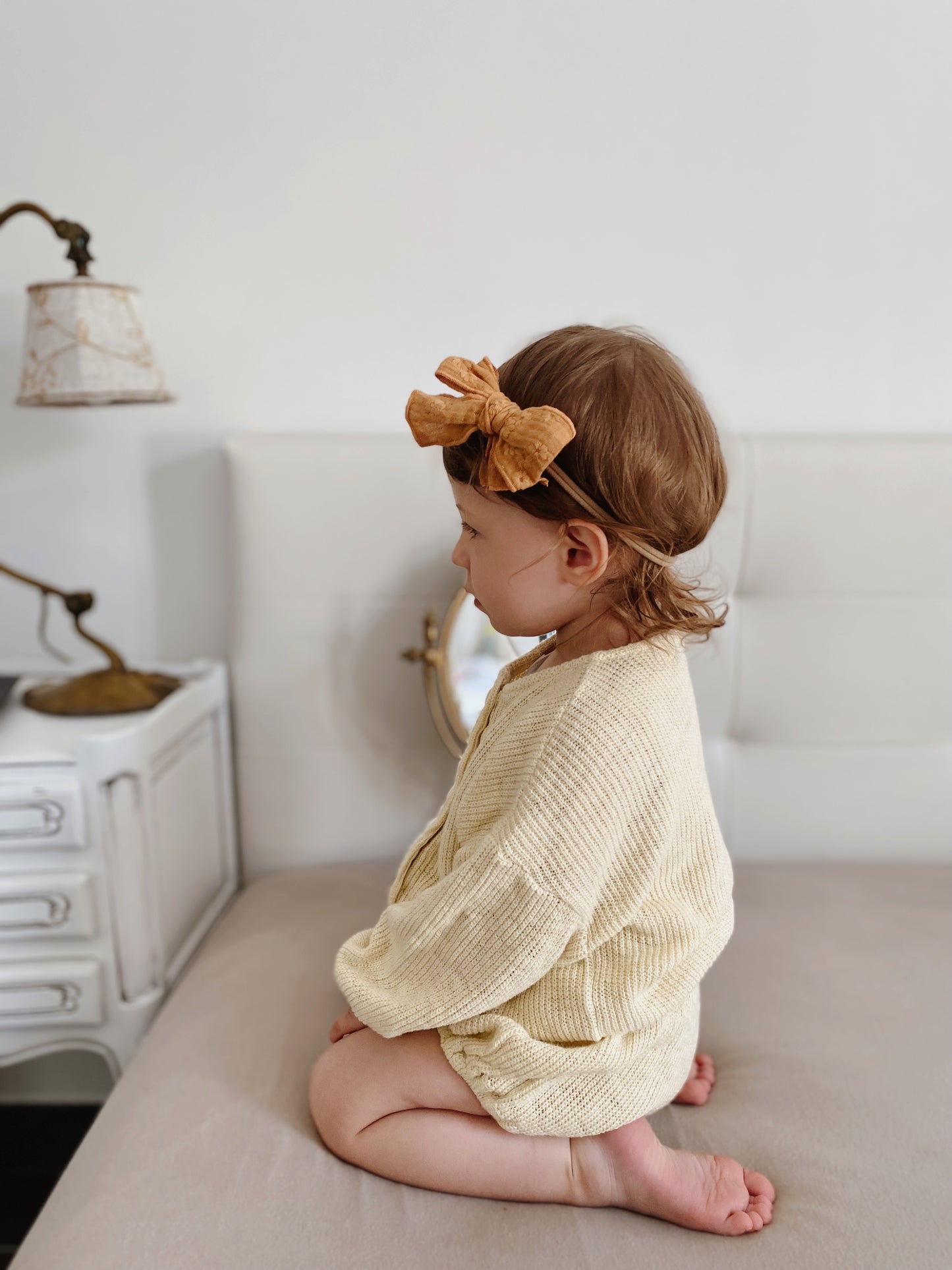 FLORRIE FINE KNIT BLOOMER AND CARDIGAN SET - 3 Colours - Vintage Blossom