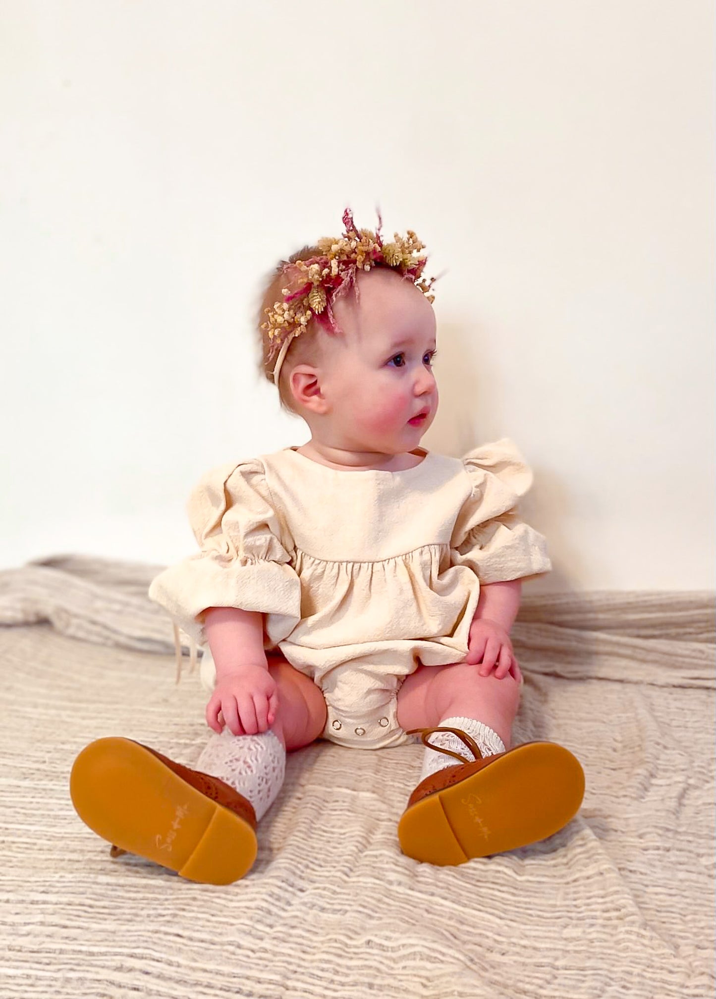 DAHLIA BOUTIQUE RIBBON ROMPER - Vintage Blossom