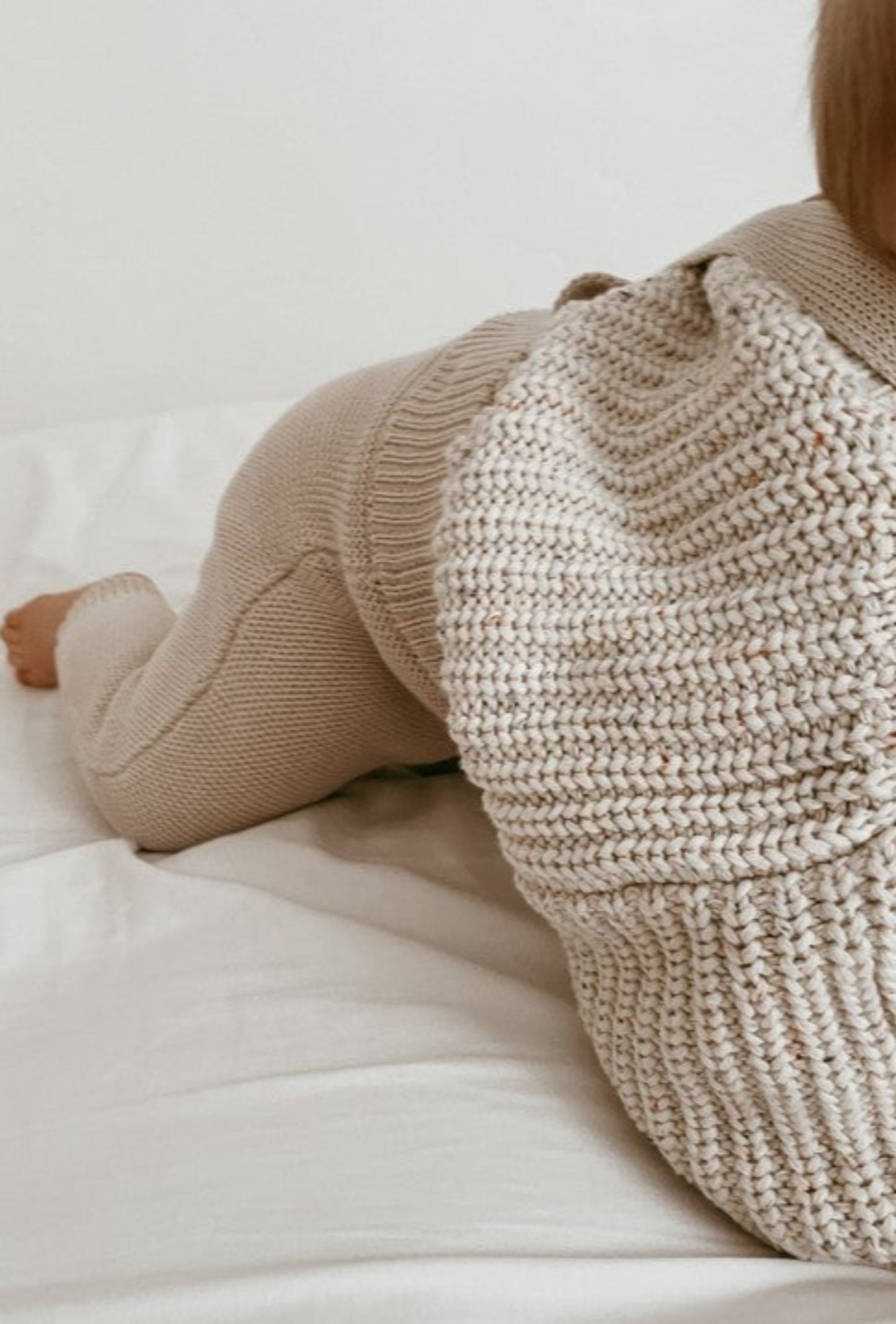 SPECKLED OVERSIZED KNIT JUMPER - Vintage Blossom