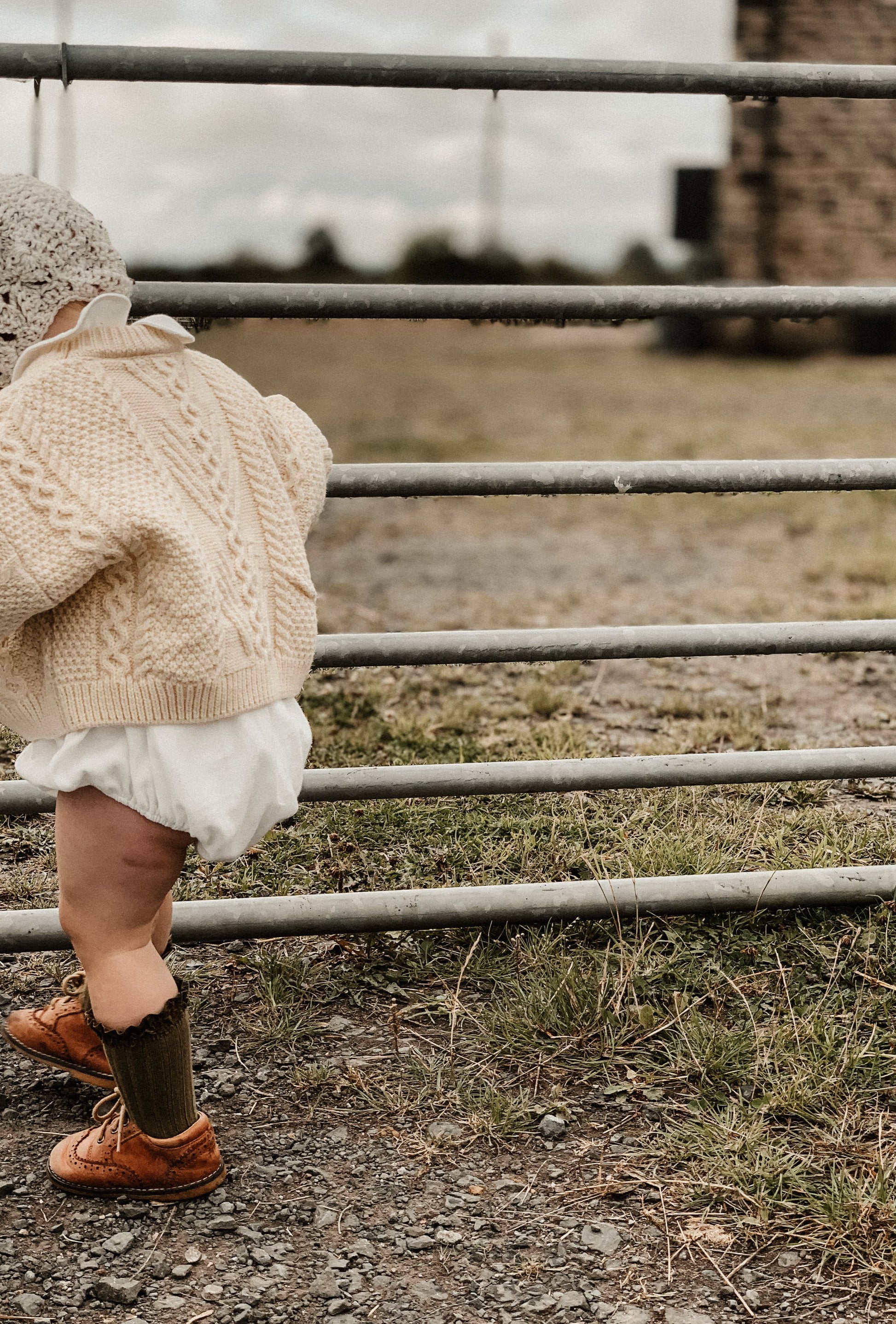 OVERSIZED CHUNKY KNIT JUMPER - Vintage Blossom