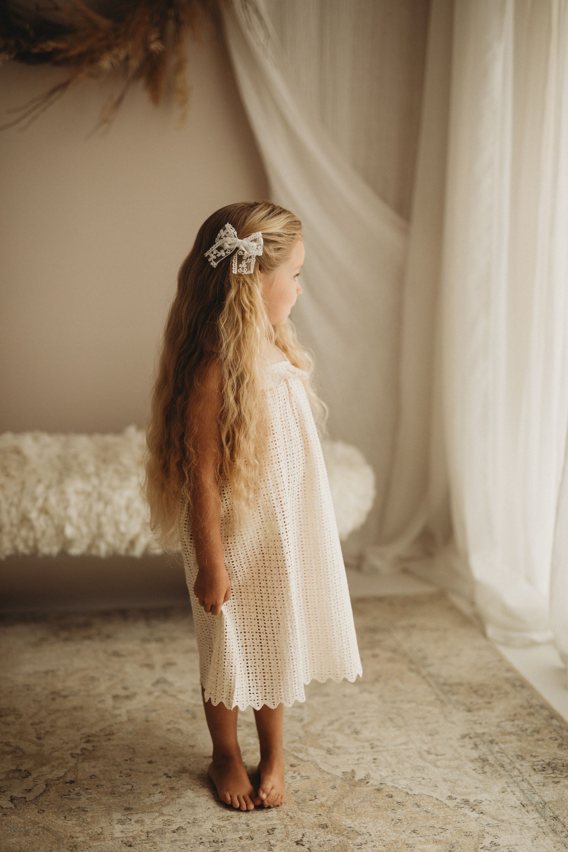 MAGGIE CROCHET BEACH DRESS - Vintage Blossom