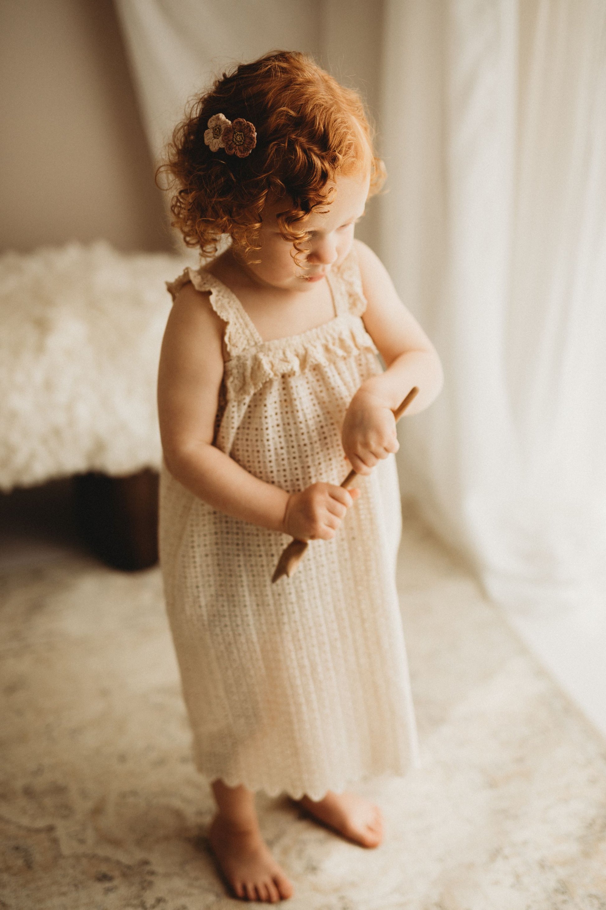MAGGIE CROCHET BEACH DRESS - Vintage Blossom