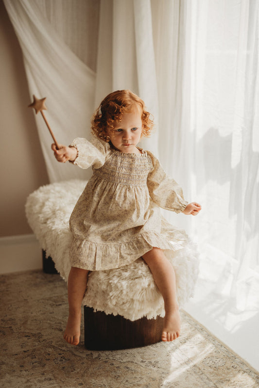 BELLA SMOCKING DRESS - Vintage Blossom