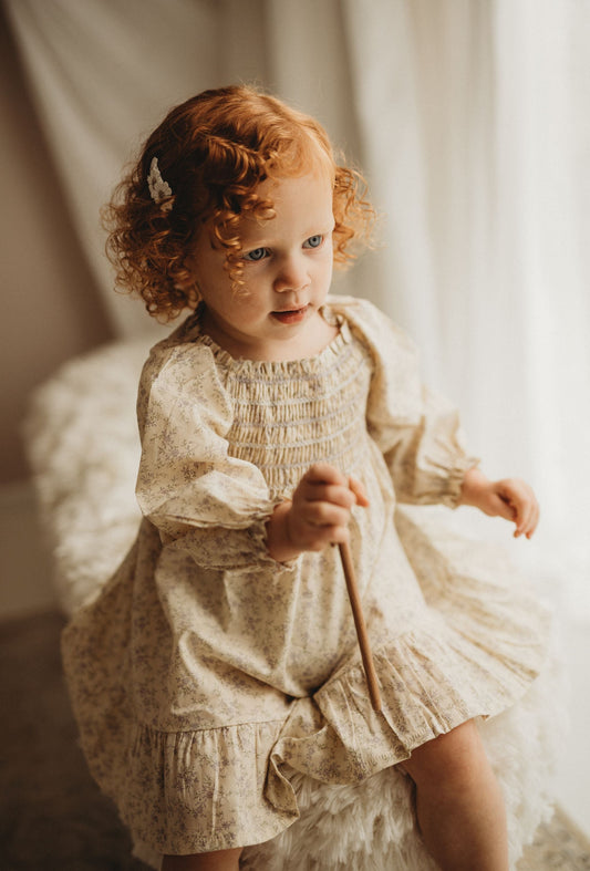 BELLA SMOCKING DRESS - Vintage Blossom