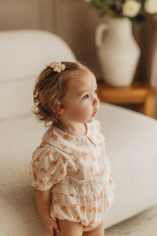 VINTAGE FLORAL ROMPER - Vintage Blossom