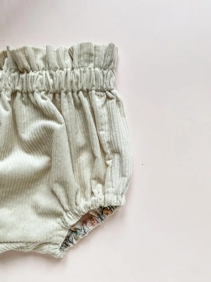 CREAM CORDUROY BLOOMERS - Vintage Blossom