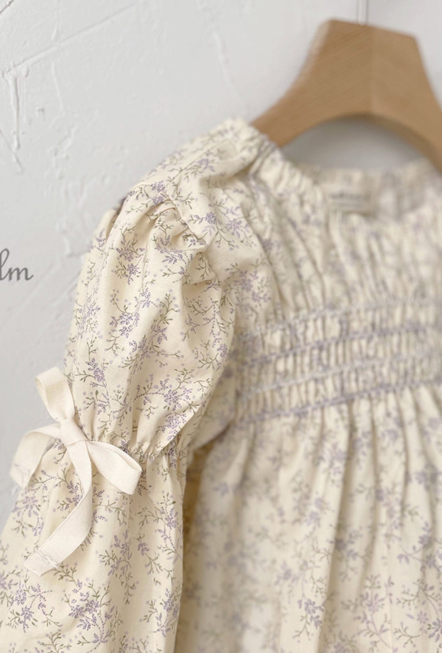 BELLA SMOCKING ROMPER - Vintage Blossom