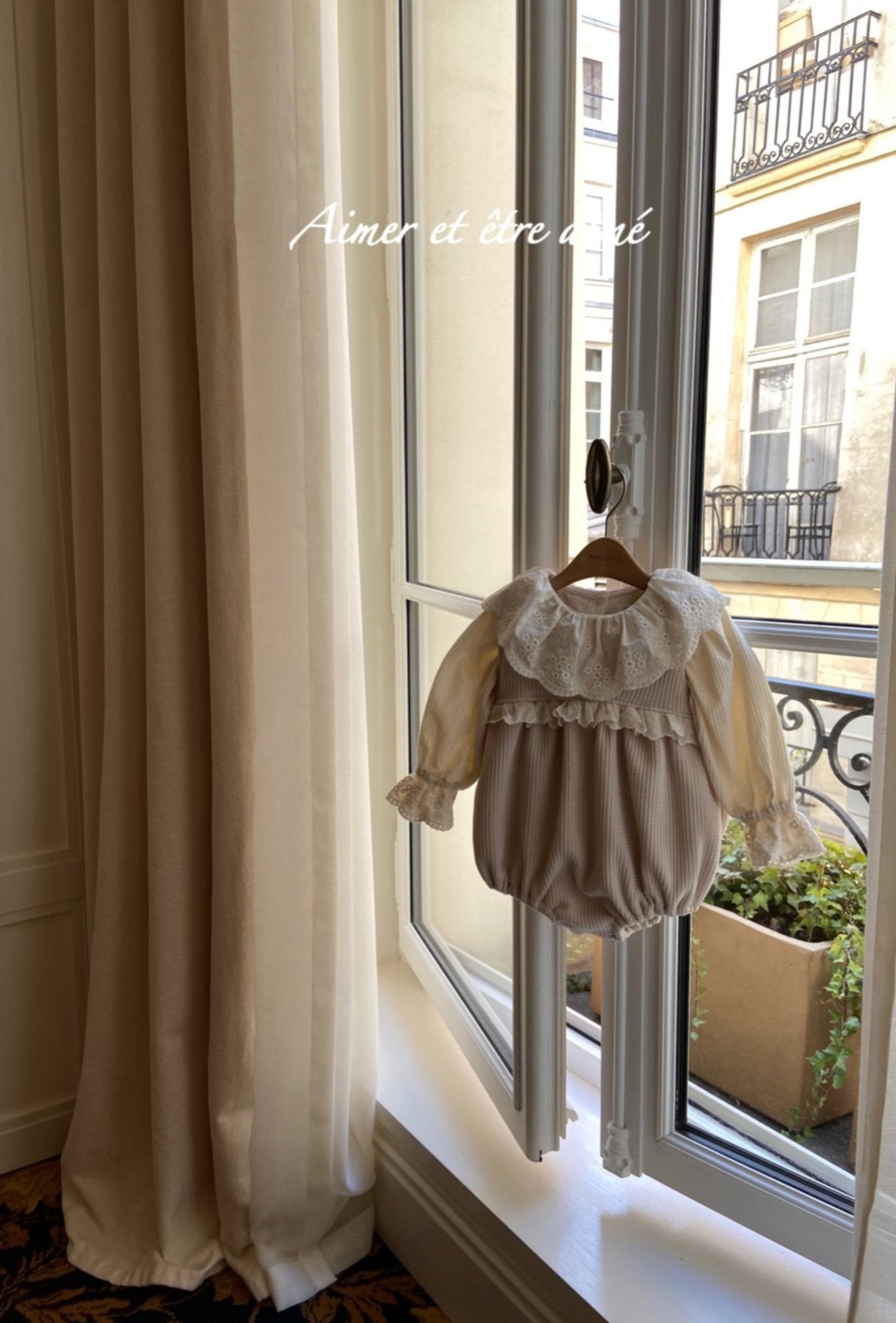 WENDY VEST FRILL ROMPER - Vintage Blossom